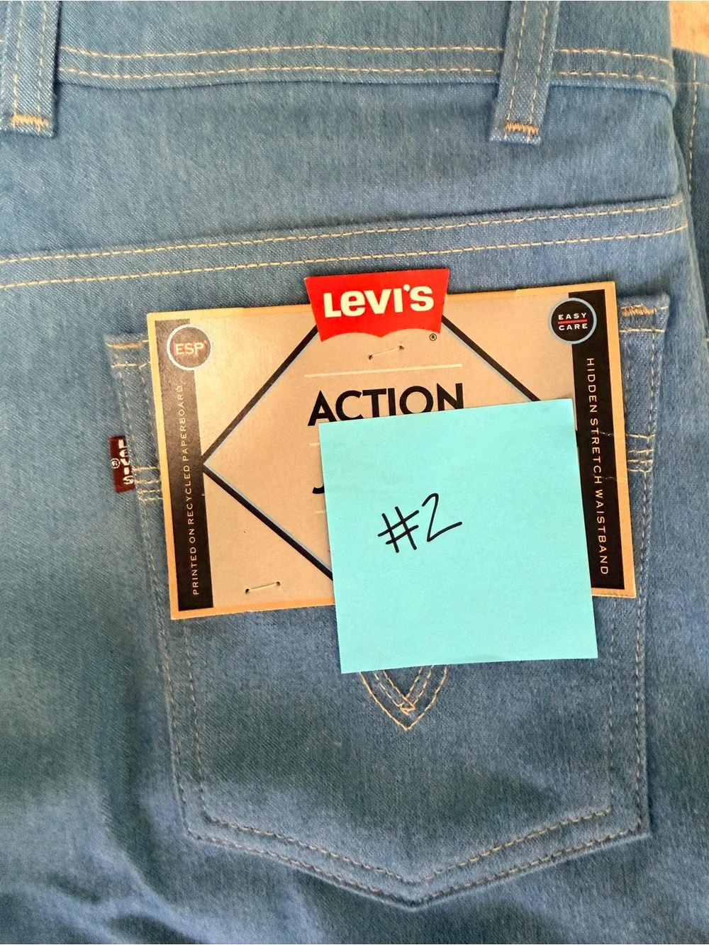NWT Vintage Levi's Action Jeans Men's Denim Jeans